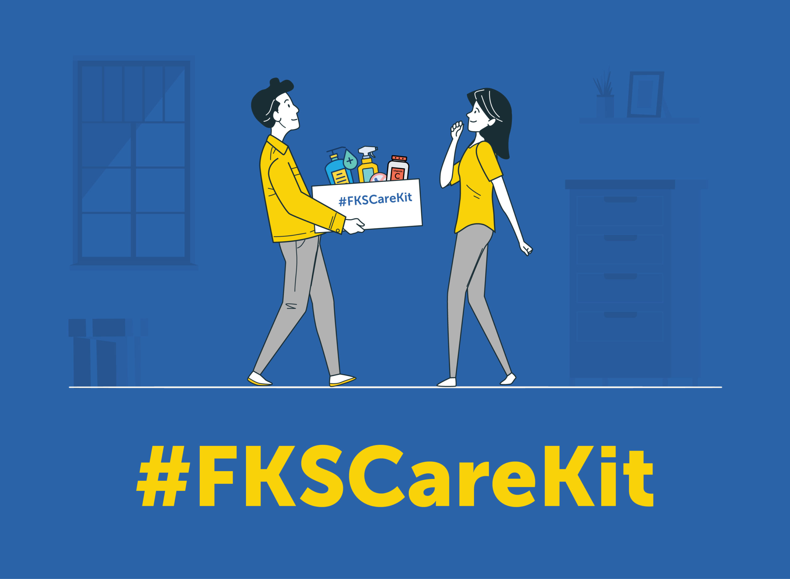 5,000+ #FKSCareKit for FKS Group Employees